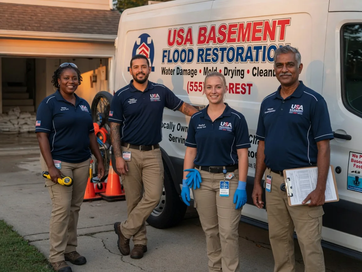 Basement Flood Cleanup company in Prince Frederick, MD